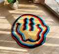TWISTED SMILEY FACE RUG V4